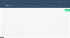 Desktop Screenshot of helptraveleronline.com
