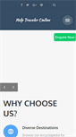 Mobile Screenshot of helptraveleronline.com